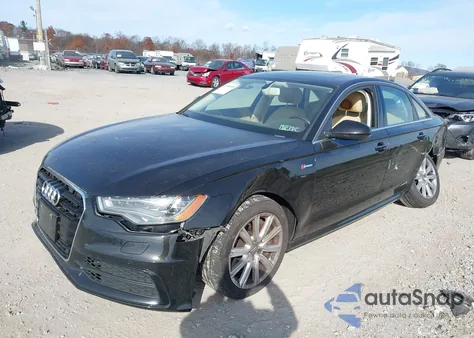 2013 Audi A6 3.0T Premium z USA, uszkodzony, nr VIN WAUHGAFC1DN120885